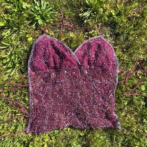 Beautiful beaded top 💜